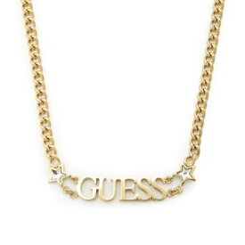 ゲス GUESS A STAR IS BORN 16-18 Chain Logo & Stars Necklace （GOLD）