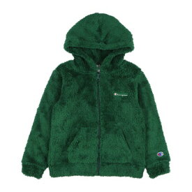 チャンピオン Champion ジュニア フリースジャケット チャンピオン フリースジップパーカージャケット_Champion ZIP HOODED JACKET CK-Y601 （DARK GREEN）