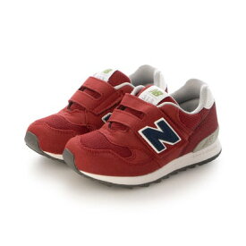 ニューバランス New Balance キッズ スニーカー 子供靴 面ファスナー IO313 (レッド)