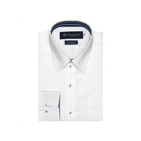 トーキョーシャツ TOKYO SHIRTS 【超形態安定】 レギュラーカラー 綿100% 長袖 ワイシャツ （ホワイト）