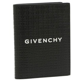 ジバンシィ GIVENCHY カードケース ブランドロゴ カードホルダー 4Gマイクロレザー ブラック メンズ GIVENCHY BK608MK1LQ 001 （BLACK）