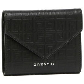 ジバンシィ GIVENCHY 三つ折り財布 Gカット 4G ブラック レディース GIVENCHY BB60K7B1J4 001 G CUT BLACK （BLACK）