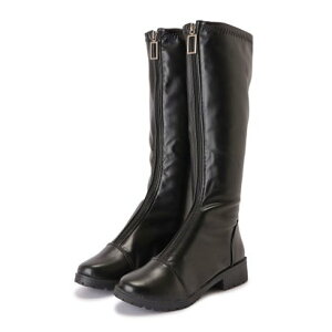 ���[�X���f�B�[�X Lace Ladies �t�����g�W�b�v�����O�u�[�c �i�u���b�N�j