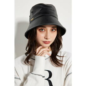 NEW ERA(R)×rienda Fレザーバケットハット BLK