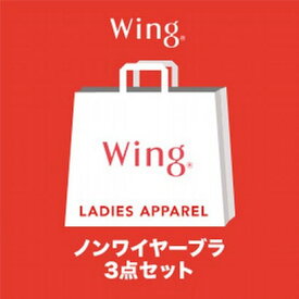 ウイング Wing 【2024年福袋】ノンワイヤーブラ 3枚セット【返品不可商品】 （マルチカラー）