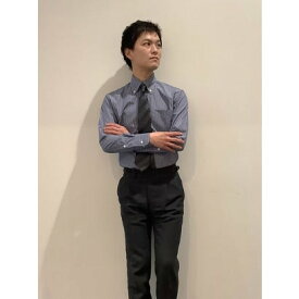 トーキョーシャツ TOKYO SHIRTS 形態安定 ボタンダウンカラー 長袖 ワイシャツ （ダークブルー）