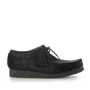 N[NX Clarks Wallabee Hair On r[ wA[I U[ JVV[Y 26174031  Xj[J[ Y iBlackj