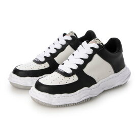 メゾン ミハラヤスヒロ Maison MIHARA YASUHIRO WAYNE LOW ウェイン ロー レザー スニーカー A08FW706 シューズ メンズ レディース （BLK/WHT）