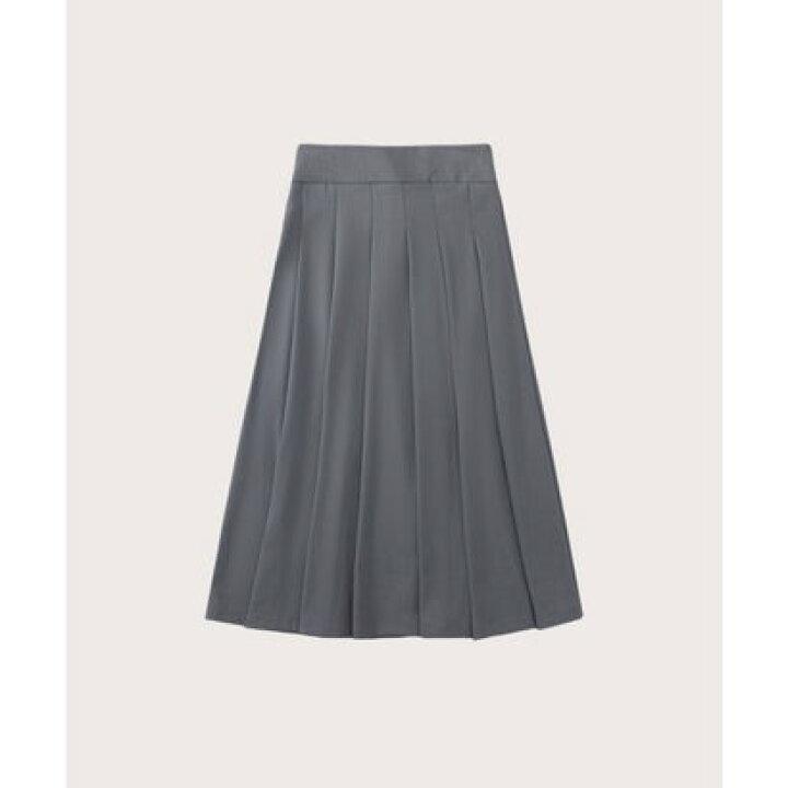 楽天市場】ラポミ プチ LA POMME petit Belted Pleats Long Skirt べ  