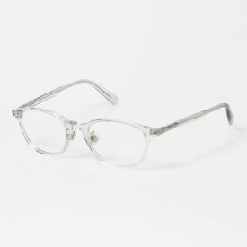 モンクレール MONCLER メガネ 眼鏡 アイウェア レディース メンズ （クリアグレー）