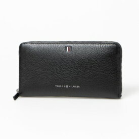 トミー ヒルフィガー TOMMY HILFIGER ジップウォレット （ブラック）