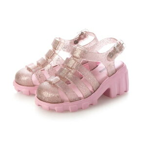 �����b�T melissa MINI MELISSA MEGAN INF �iPINK/GLITTER PINK�j