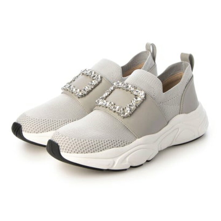 楽天市場】ブリジット バーキン Bridget Birkin ビジューバックルニットスニーカー （ライトグレー） :  LOCOMALL（ロコンド公式ストア） ブリジットバーキン★ビジューバックルニットスニーカー★ホワイト★24.5cm