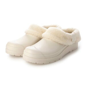 n^[ HUNTER W PLAY SHERPA INSULATED CLOG iWHITE WILLOWj