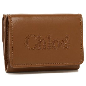 クロエ Chloe 三つ折り財布 クロエセンス ミニ財布 ロゴ ブラウン レディース CHLOE CHC23AP875I10 247 （CARAMEL）