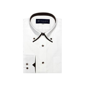 トーキョーシャツ TOKYO SHIRTS 【透け防止】 形態安定 ボットーニボタンダウン 長袖 ワイシャツ （ホワイト）