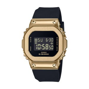 【G-SHOCK】5600シリーズ / メタルベゼル / GM-S5600UGB-1JF (ブラックXゴールド)
