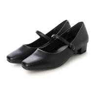 幅広 3E 防水 ストラップパンプス ＜3.0cmヒール＞ 【21.5cm〜25.5cm】 FR-1109 fuwaraku