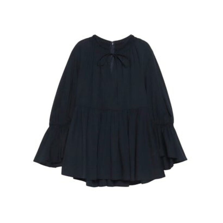 楽天市場】アニュアンス anuans ギャザーテントフレアブラウス （NAVY 