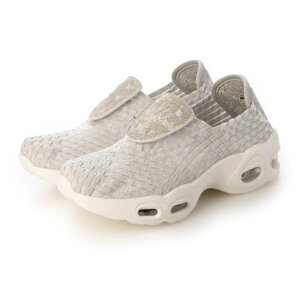 ゴムゴム Gomu56 洗える 極上 ダブルエアー 厚底 美脚 スニーカー (クリアグレー)