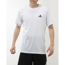 アディダス adidas メンズ 半袖機能Tシャツ トレイン エッセンシャルズ コンフォートトレーニング Tシャツ IC7423 （ホワイト/ブラック）