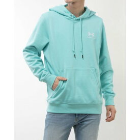 アンダーアーマー UNDER ARMOUR メンズ スウェットパーカー UAエッセンシャルテリー フーディー 1384820 （Radial Turquoise / /）