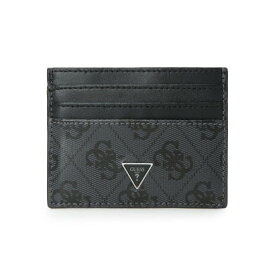 ゲス GUESS VEZZOLA Leather Card Case （BLA） 財布/小物 カードケース メンズ