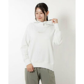 ナイキ NIKE レディース スウェットパーカー ナイキ ウィメンズ NSW OS I2SP FLC プルオーバー L/S フーディ FZ4790121 （SUMMIT WHITE/LT OREWOOD BRN）