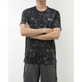 アンダーアーマー UNDER ARMOUR メンズ 陸上/ランニング 半袖Tシャツ UAスピードストライド プリントTシャツ 1384781 （Black / /）