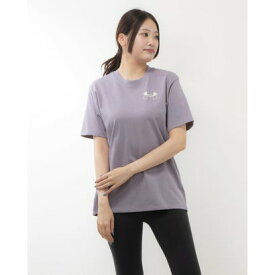 アンダーアーマー UNDER ARMOUR レディース 半袖Tシャツ UAヘビーウェイト オーバーサイズ バックプリント ショートスリーブTシャツ 1385478 （Violet Gray / /）