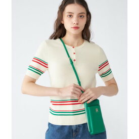 トミー ヒルフィガー TOMMY HILFIGER フォーンウォレットショルダーバッグ （グリーン）