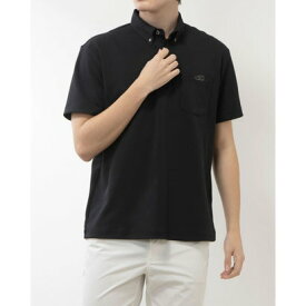ニューバランス New Balance メンズ 半袖ポロシャツ シューパッチポロシャツ_ AMT45096 （ブラック）