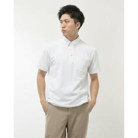 ニューバランス New Balance メンズ 半袖ポロシャツ シューパッチポロシャツ_ AMT45096 （ホワイト）