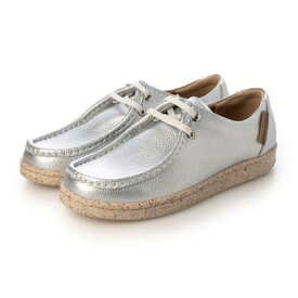 ミネトンカ MINNETONKA レースアップスニーカー 24m01-sil （SILVER）