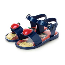 メリッサ melissa MINI MELISSA MAR SANDAL + DISNEY PRINCESS BB （METALLIC BLUE/RED）