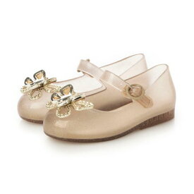 メリッサ melissa MINI MELISSA SWEET LOVE FLY BB （BEIGE GLITTER/GOLD）