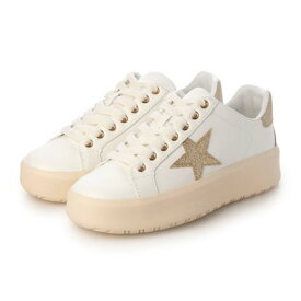 ジョイアンドマリオ Joy & Mario 厚底スターデザインスニーカー （GD）