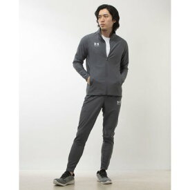 アンダーアーマー UNDER ARMOUR メンズ ジャージ上下セット UAコーチ トラックスーツ 1379592 （Castlerock//White）