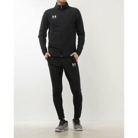 アンダーアーマー UNDER ARMOUR メンズ ジャージ上下セット UAコーチ トラックスーツ 1379592 （Black//White）