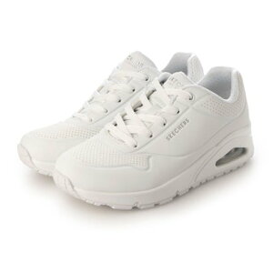 スケッチャーズ SKECHERS Uno - Stand On Air(ウノ - スタンド オン エア)エアークッションスニーカー 73690 (ホワイト)