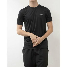ニューバランス New Balance メンズ 陸上/ランニング 半袖Tシャツ ショートスリーブTシャツ_Sport Essentials MT41222 （ブラック）