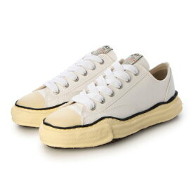 メゾン ミハラヤスヒロ Maison MIHARA YASUHIRO PETERSON LOW ローカット キャンバス スニーカー A09FW733 白 黒 シューズ メンズ レディース （White）