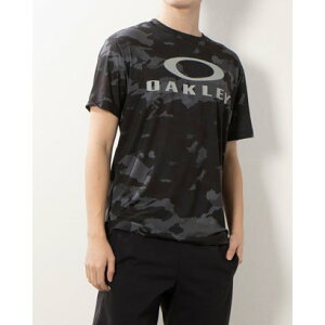 I[N[ OAKLEY Y @\TVc ENHANCE QDEVO SS TEE GRAPHIC3.0 FOA406336 iBLACK PRINTj