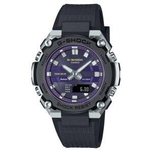 【G-SHOCK】G-STEEL / 電波ソーラー / GST-B600A-1A6JF (ブラック×パープル)