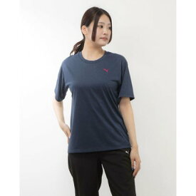 プーマ PUMA レディース 半袖機能Tシャツ STANDARD SS Tシャツ_ 525183 （プーマ ネイビー ヘザー）