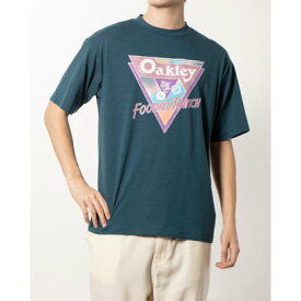 オークリー OAKLEY メンズ 半袖Tシャツ EN NEW RETRO TEE TRIANGLE 1.0 FOA406340 （OIL BLUE）