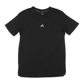 アディダス adidas ジュニア 半袖機能Tシャツ U TI Tシャツ IR6464 （ブラック/リフレクティブシルバー）
