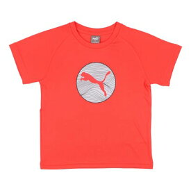 プーマ PUMA ジュニア 半袖機能Tシャツ ACTIVE SPORTS ポリ グラフィック Tシャツ_ 681361 （アクティブ レッド）