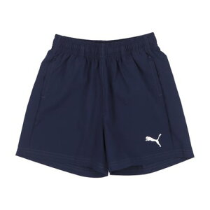 プーマ PUMA ジュニア ジャージハーフパンツ ACTIVE ESS ウーブン ショーツ_ 588832 (ピーコート)
