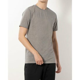 ニューバランス New Balance メンズ 半袖機能Tシャツ ヘザーテックショートスリーブTシャツ_Sport Essentials MT41070 （グレー）